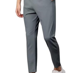 Men's Regular Fit Solid Lycra Blend Trouser for Men & Boys|Men's Trouser|Men's Casual Trouser
