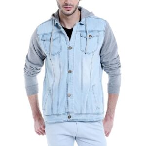 Men's Regular Fit Cotton Jacket For Winter Wear | Hooded Collar | Full Sleeve | Zipper | Casual Jacket For Man | Western Stylish Jacket For Men