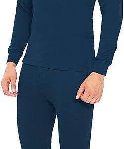 Lux Cottswool Men's Thermal Top and Lower Set
