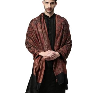 Pashmoda Wool Men Jamawar Shawl